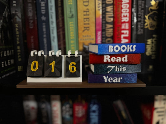 Flipping Out over Flipping Pages - Books Read Flip Counter