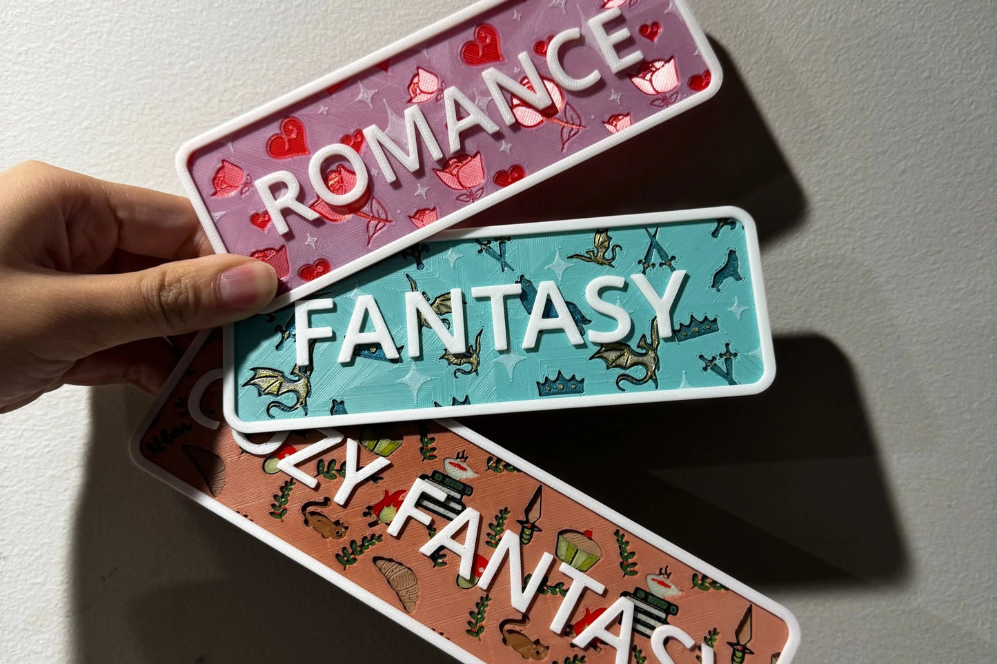 LUXE Edition Bookshelf Signage