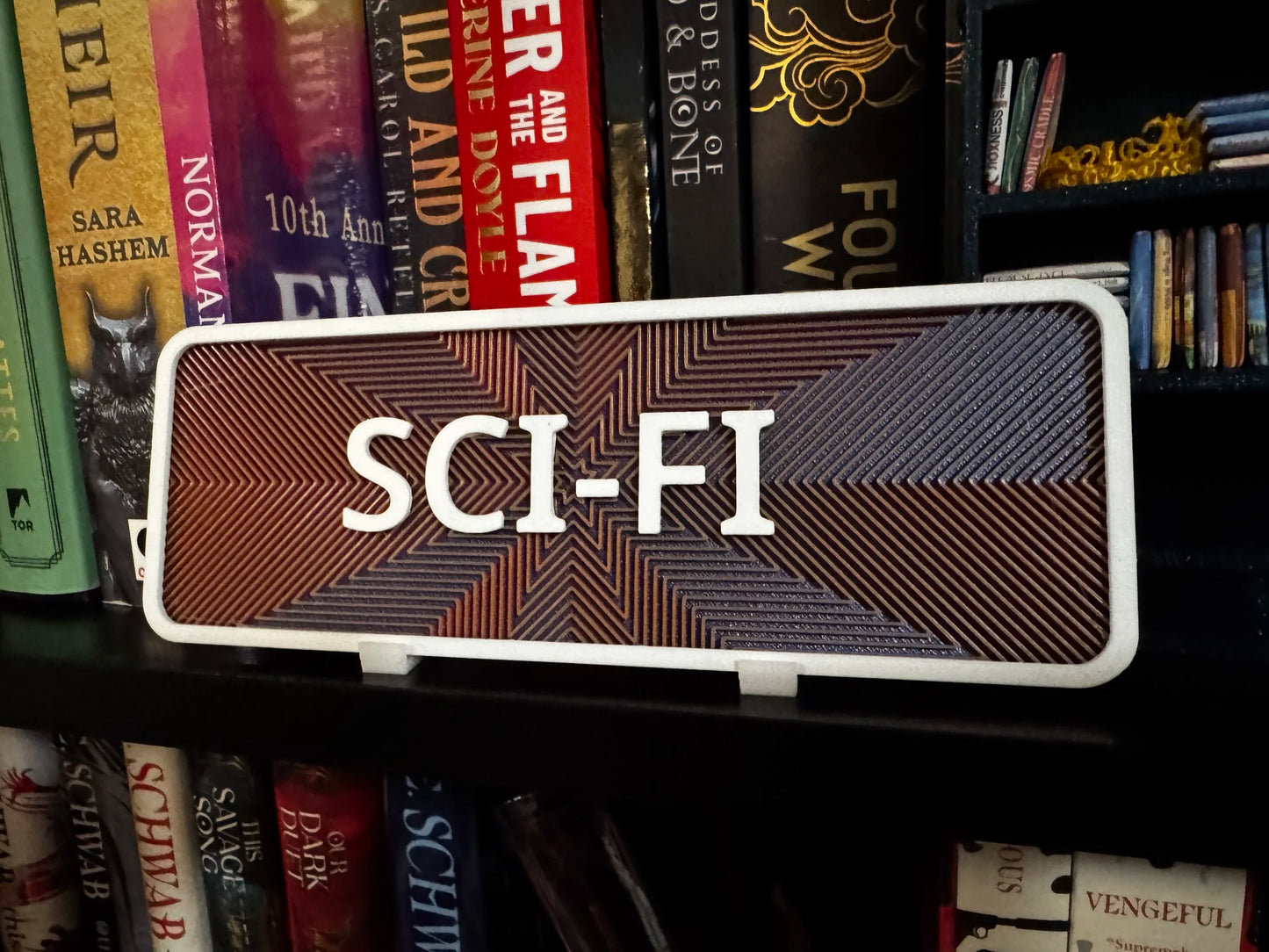 LUXE Edition Bookshelf Signage