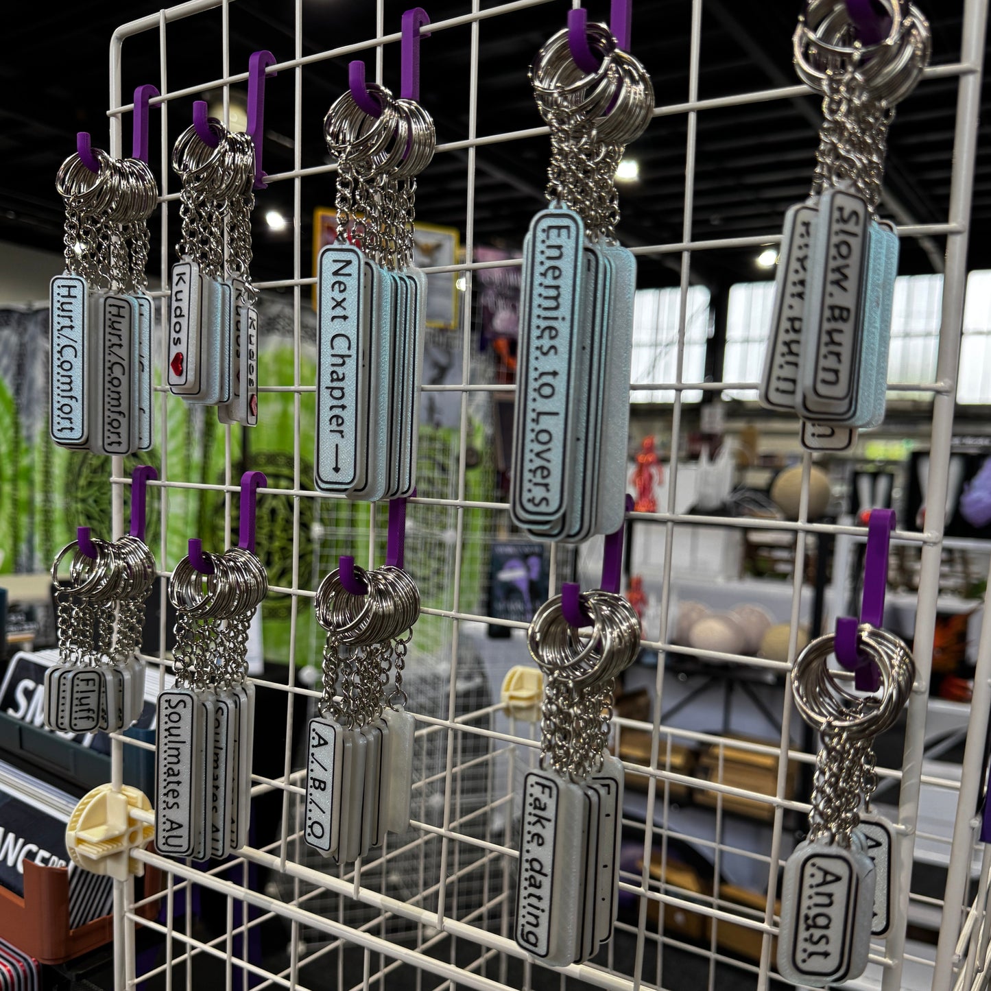 AO3 Tags Keychain