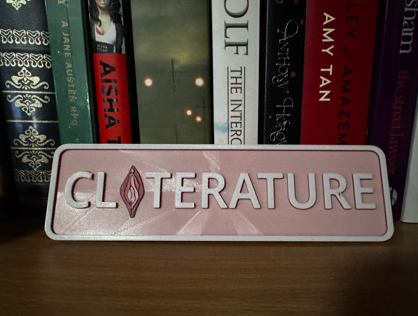 LUXE Edition Bookshelf Signage