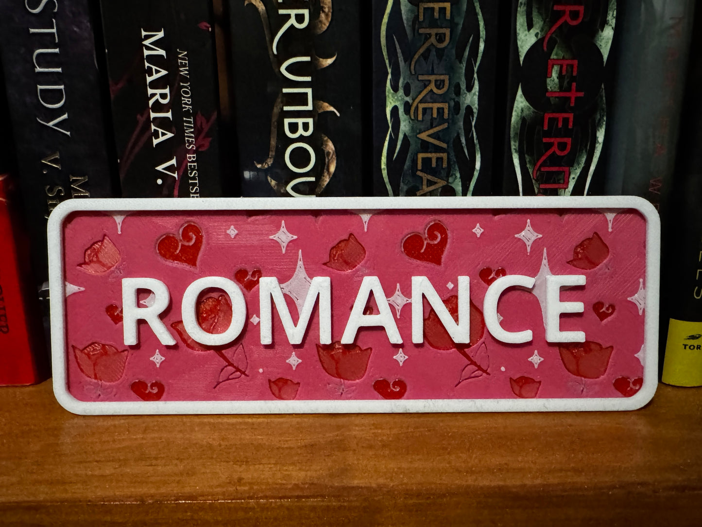 LUXE Edition Bookshelf Signage