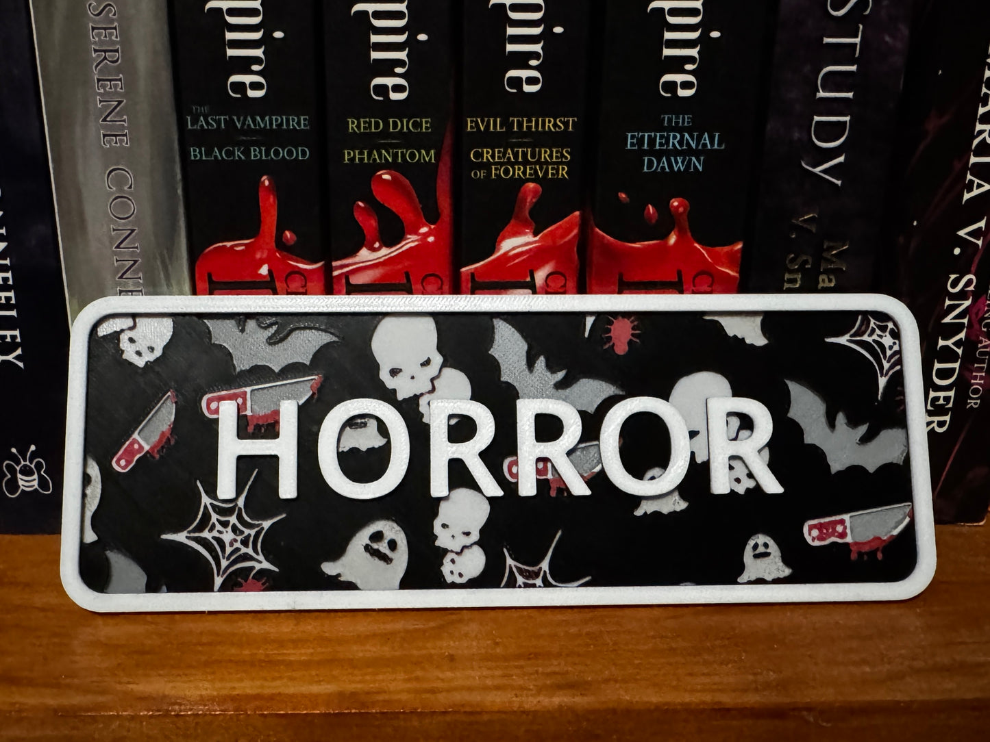 LUXE Edition Bookshelf Signage