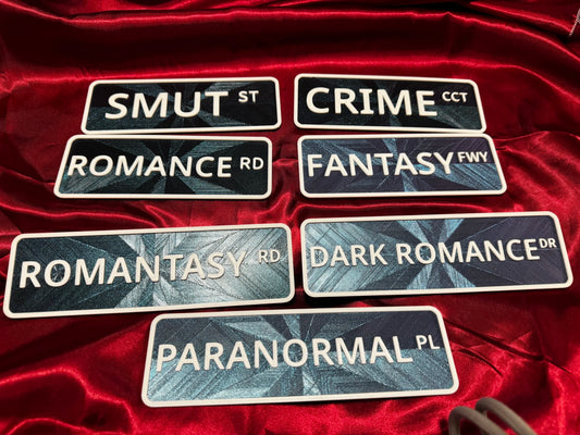 This Way to Bookish Street - Street Signs